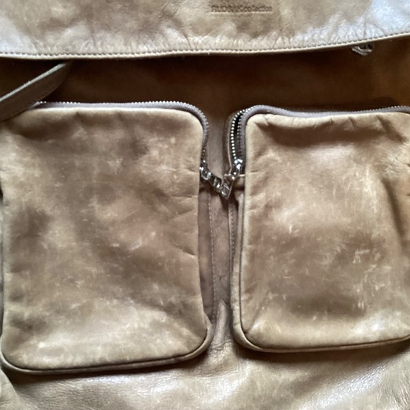 Rudsak Leather Messenger Bag Vintage Men Women Unisex - Picture 7 of 13